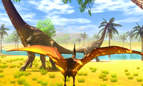 اسکرین شات بازی Pteranodon Simulator 4