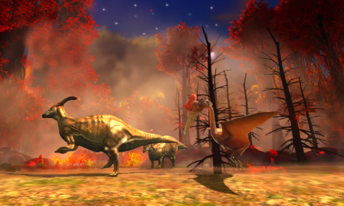 اسکرین شات بازی Quetzalcoatlus Simulator 4