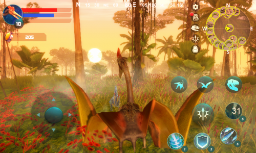اسکرین شات بازی Quetzalcoatlus Simulator 3