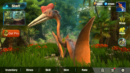 اسکرین شات 1 بازی Quetzalcoatlus Fly: Sky Titan