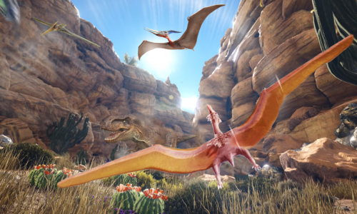 اسکرین شات بازی Quetzalcoatlus Fly: Sky Titan 2