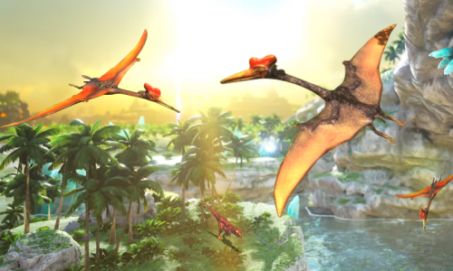 اسکرین شات بازی Quetzalcoatlus Fly: Sky Titan 1