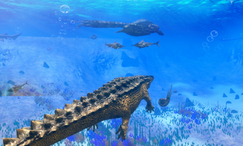 اسکرین شات بازی Sarcosuchus Simulator 3