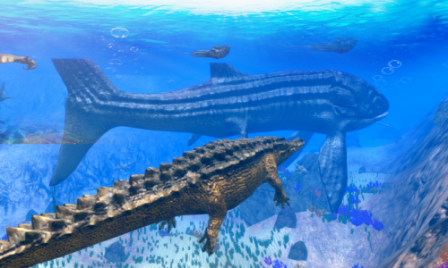 اسکرین شات بازی Sarcosuchus Simulator 5