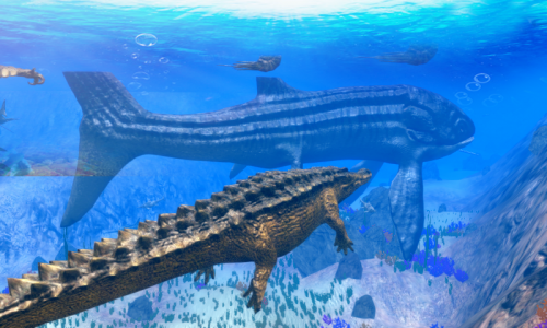 اسکرین شات بازی Sarcosuchus Dinosaur Simulator 5