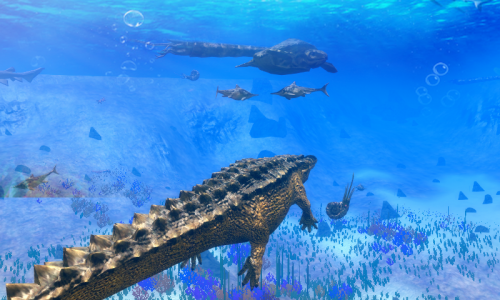 اسکرین شات بازی Sarcosuchus Dinosaur Simulator 3