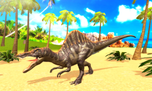 اسکرین شات 1 بازی Spinosaurus Dinosaur Simulator