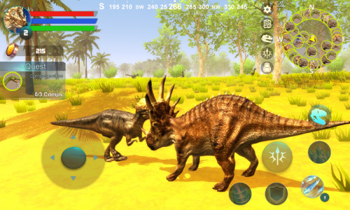 اسکرین شات بازی Styracosaurus Simulator 8