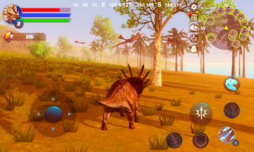 اسکرین شات بازی Styracosaurus Simulator 4