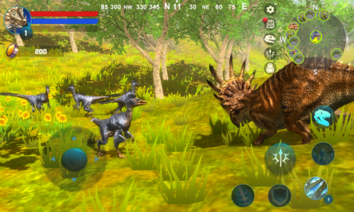 اسکرین شات بازی Styracosaurus Simulator 3