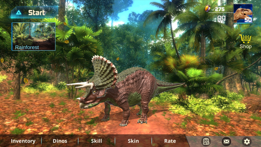 اسکرین شات بازی Triceratops Simulator 1