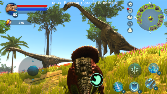 اسکرین شات 4 بازی Triceratops Dinosaur Simulator