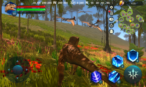اسکرین شات بازی T-Rex: Dino Simulator 4