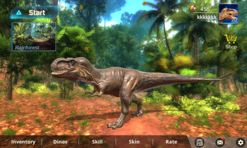 اسکرین شات بازی T-Rex: Dino Simulator 1