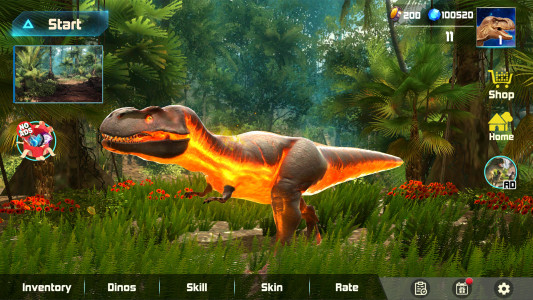 اسکرین شات 1 بازی T-Rex: Dino Simulator
