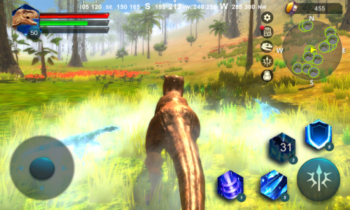 اسکرین شات بازی T-Rex: Dino Simulator 3