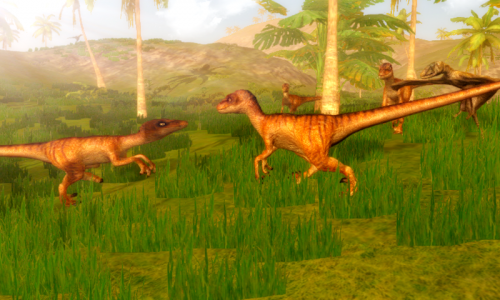 اسکرین شات بازی Velociraptor Simulator 3