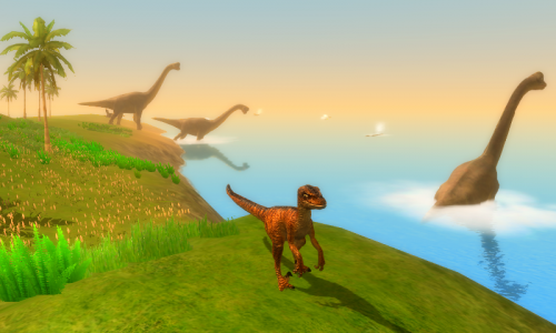 اسکرین شات بازی Velociraptor Simulator 5