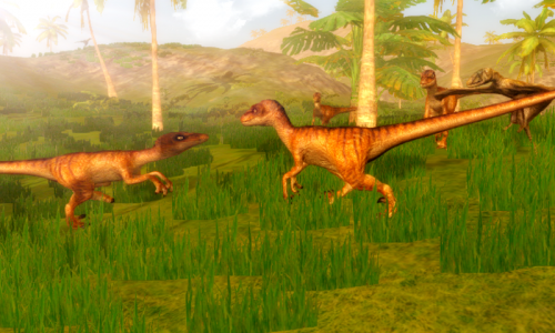 اسکرین شات بازی Velociraptor Dino Simulator 3