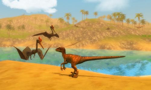 اسکرین شات بازی Velociraptor Simulator 2