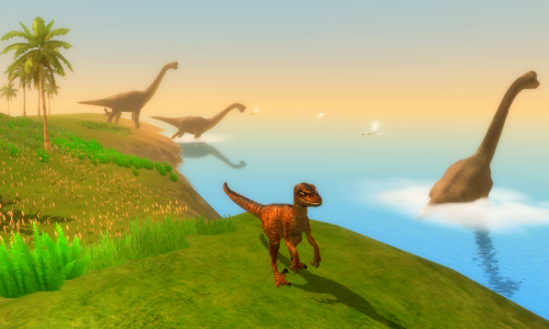 اسکرین شات بازی Velociraptor Dino Simulator 5