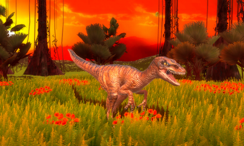 اسکرین شات بازی Velociraptor Dino Simulator 1