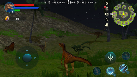 اسکرین شات بازی Velociraptor Simulator 3