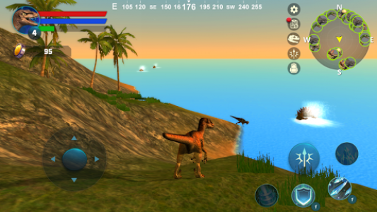 اسکرین شات بازی Velociraptor Simulator 5