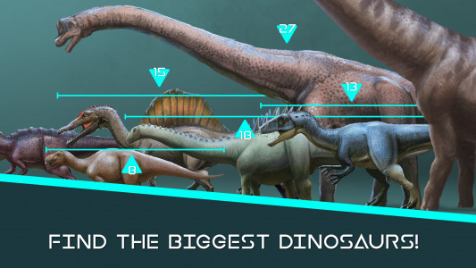 اسکرین شات 3 بازی Dinosaur Master: facts & games