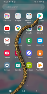 اسکرین شات 4 برنامه Snake on Screen Hissing Joke