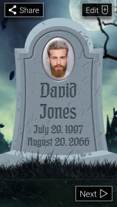 اسکرین شات 4 برنامه Death Date Calculator