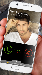 اسکرین شات 3 برنامه Fake Call - Calling Simulator