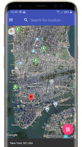 اسکرین شات برنامه Fake GPS Location Professional 3