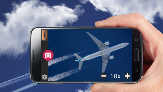 اسکرین شات 2 برنامه Mega Zoom Camera - xZoom