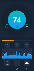 اسکرین شات 5 برنامه Metal Detector Professional