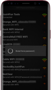 اسکرین شات برنامه WIFI Password Hacker PRO Prank 2