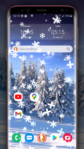 اسکرین شات 3 برنامه Falling Snow - Winter Effect