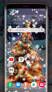 اسکرین شات 2 برنامه Falling Snow - Winter Effect