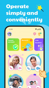 اسکرین شات برنامه JusTalk Kids - Safe Messenger 8