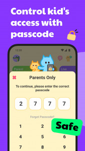 اسکرین شات برنامه JusTalk Kids - Safe Messenger 4