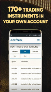 اسکرین شات برنامه Justforex - Online Forex Trading 2