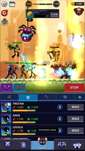 اسکرین شات 2 بازی Idle Stick Heroes
