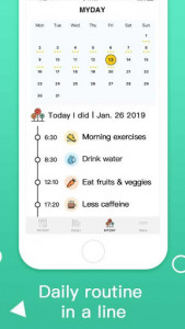 اسکرین شات برنامه Daily Planner - Habit Tracker,Goal Organizer,GTD 4