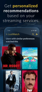 اسکرین شات 4 برنامه JustWatch - Streaming Guide