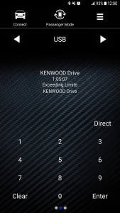 اسکرین شات برنامه KENWOOD Remote S 2