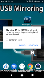 اسکرین شات برنامه Mirroring OA for KENWOOD 3