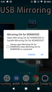 اسکرین شات برنامه Mirroring OA for KENWOOD 2