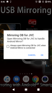 اسکرین شات 2 برنامه Mirroring OB for JVC