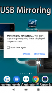 اسکرین شات 3 برنامه Mirroring OB for KENWOOD