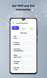 اسکرین شات برنامه Network Tools Info & Sim Query 5